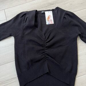 Prettygarden Black Sweater